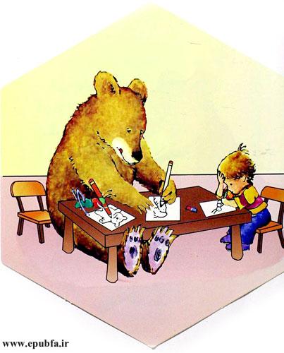 بعد هر سه نقاشی میکشند.